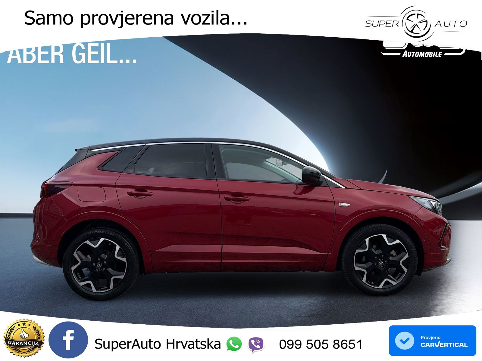 Opel Grandland 1.2i Turbo (130 KS) Automatic Elegance LED+GR SJED+ACC
