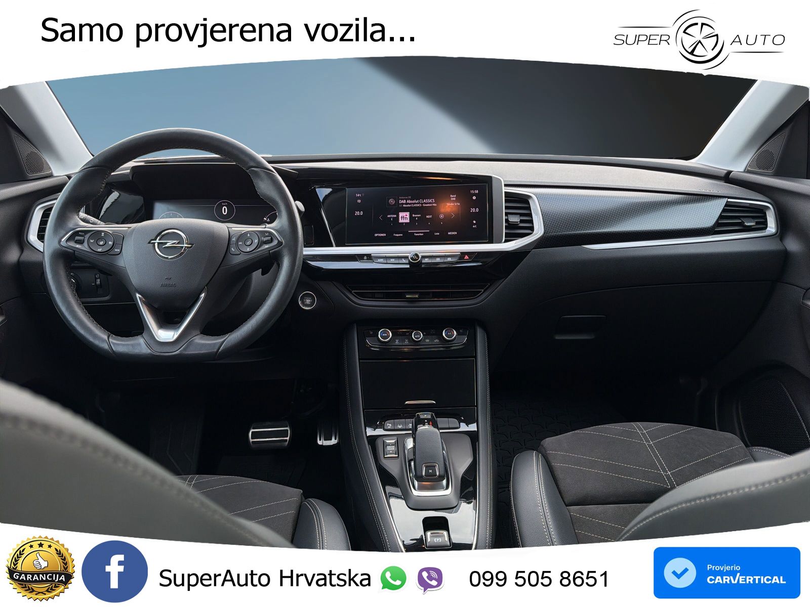 Opel Grandland 1.2i Turbo (130 KS) Automatic Elegance LED+GR SJED+ACC