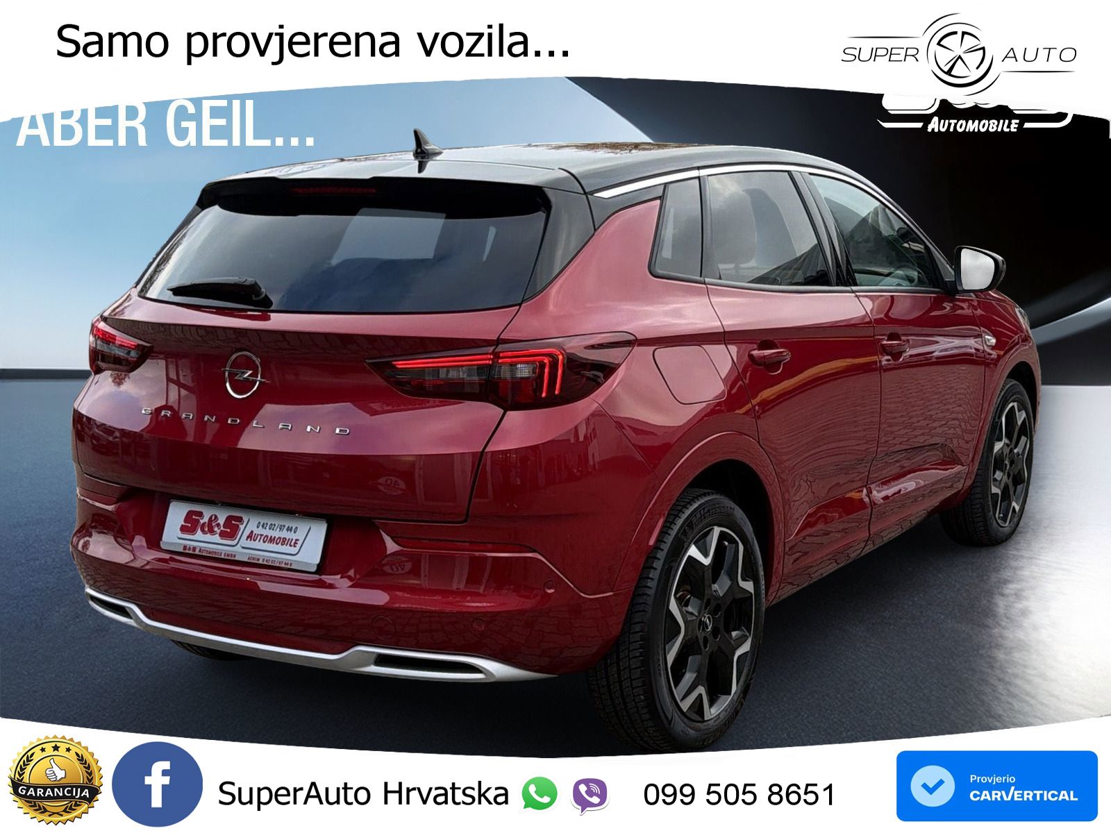 Opel Grandland 1.2i Turbo (130 KS) Automatic Elegance LED+GR SJED+ACC