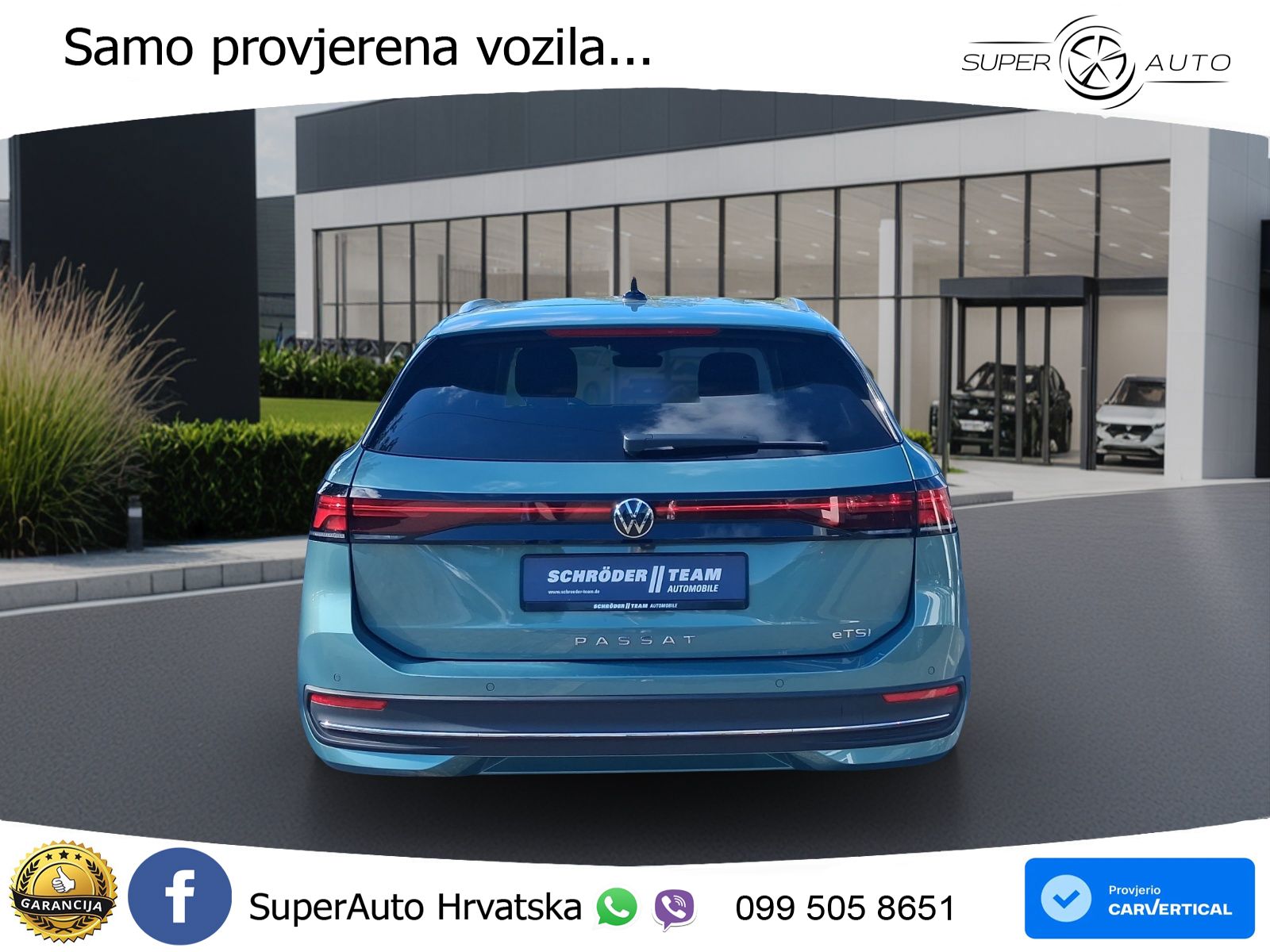 Volkswagen Passat Variant 1.5 eTSI (150 KS) DSG Business LED+GR SJED+ACC