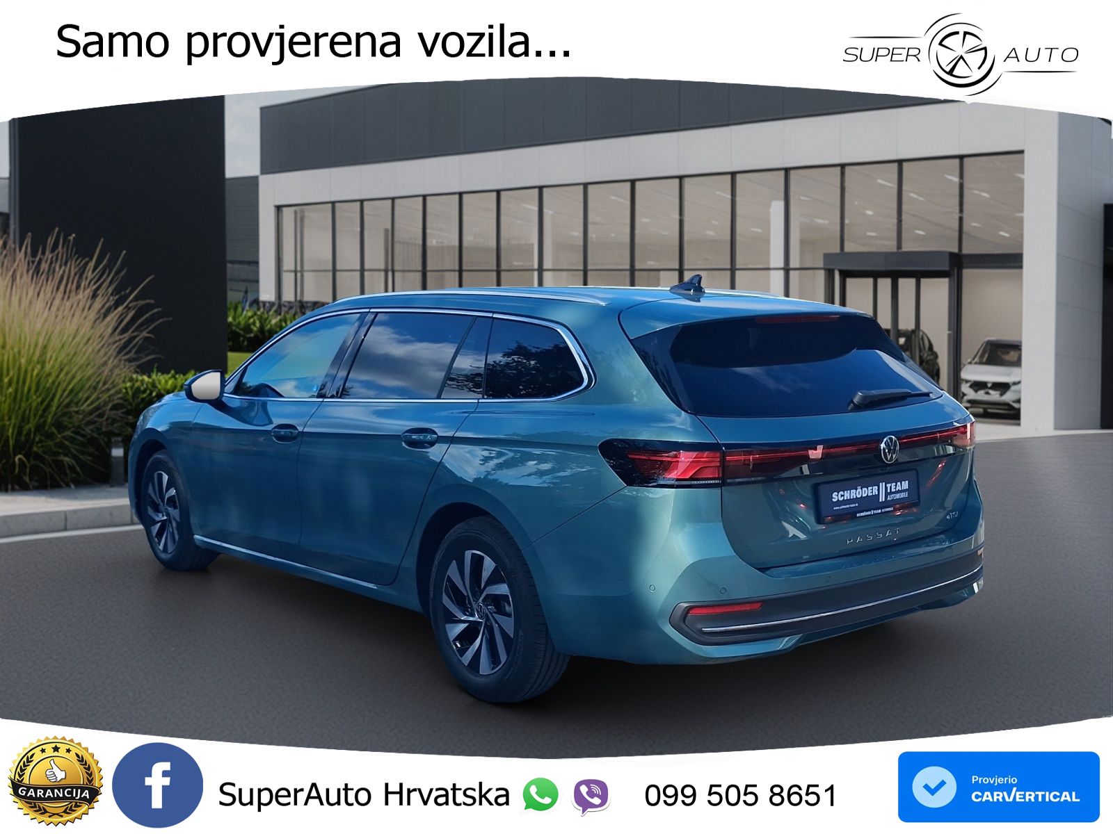 Volkswagen Passat Variant 1.5 eTSI (150 KS) DSG Business LED+GR SJED+ACC