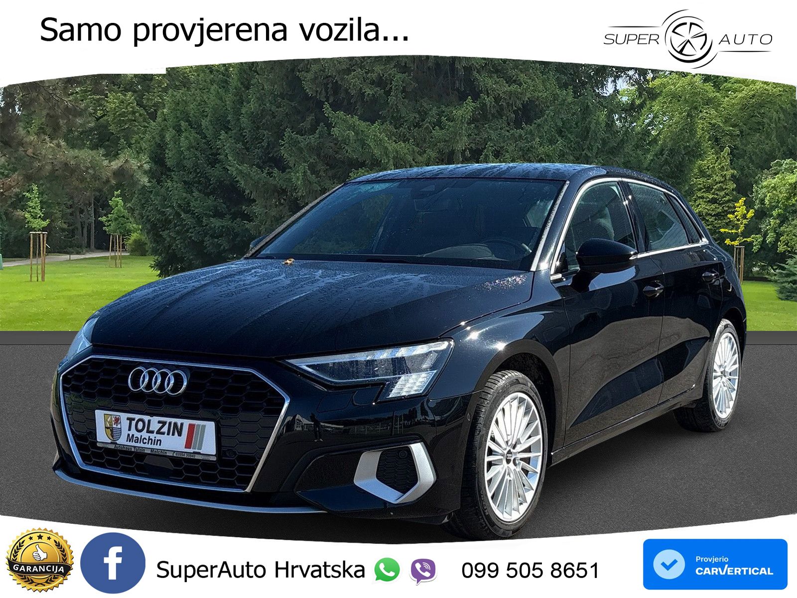 Audi A3 35 TFSI (150 KS) S tronic advanced LED+GR SJED+ACC