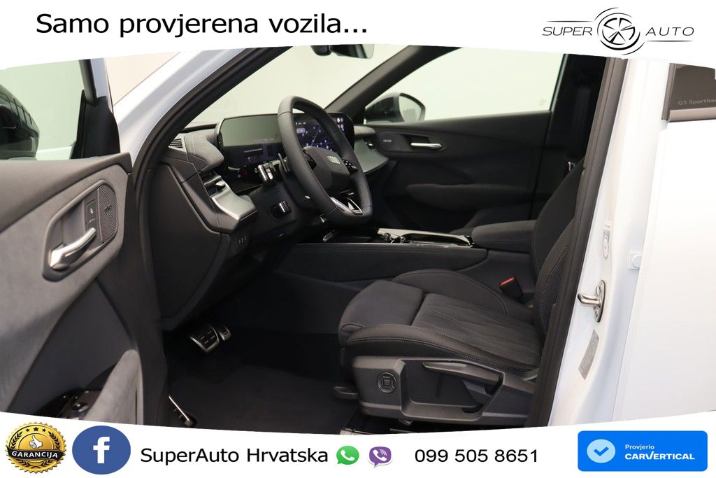 Audi Q3 Sportback 2.0 TFSI (204 KS) quattro S tronic LED+GR SJED+ACC