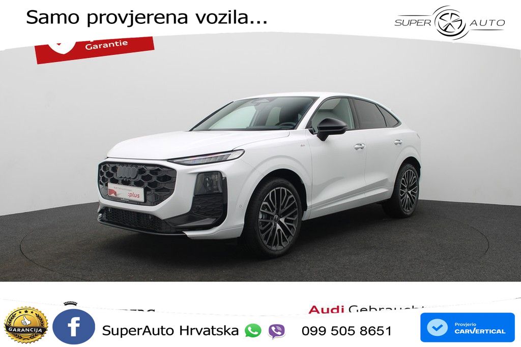 Audi Q3 Sportback 2.0 TFSI (204 KS) quattro S tronic LED+GR SJED+ACC