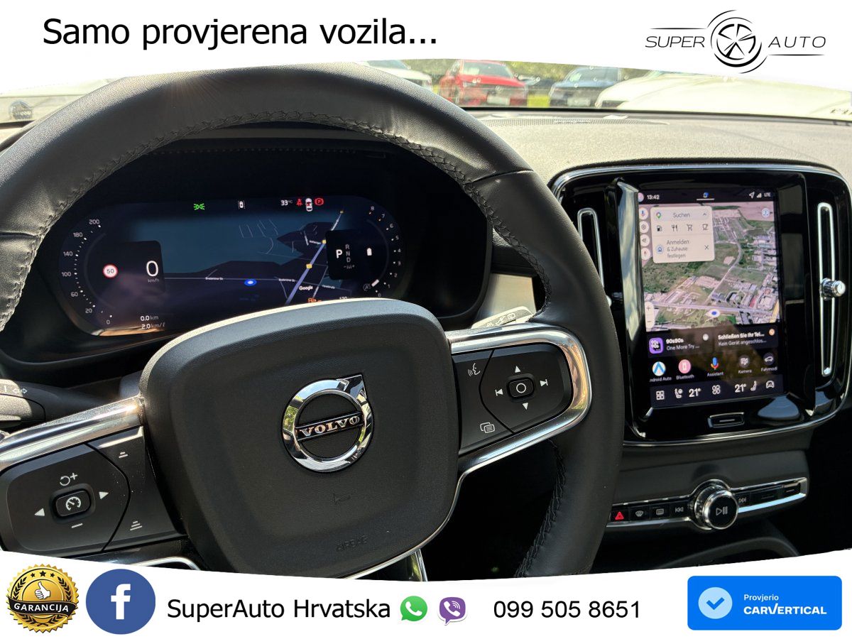 Volvo XC40 2.0 B4 197 KS Automatic ACC+GR SJED+360+PANO