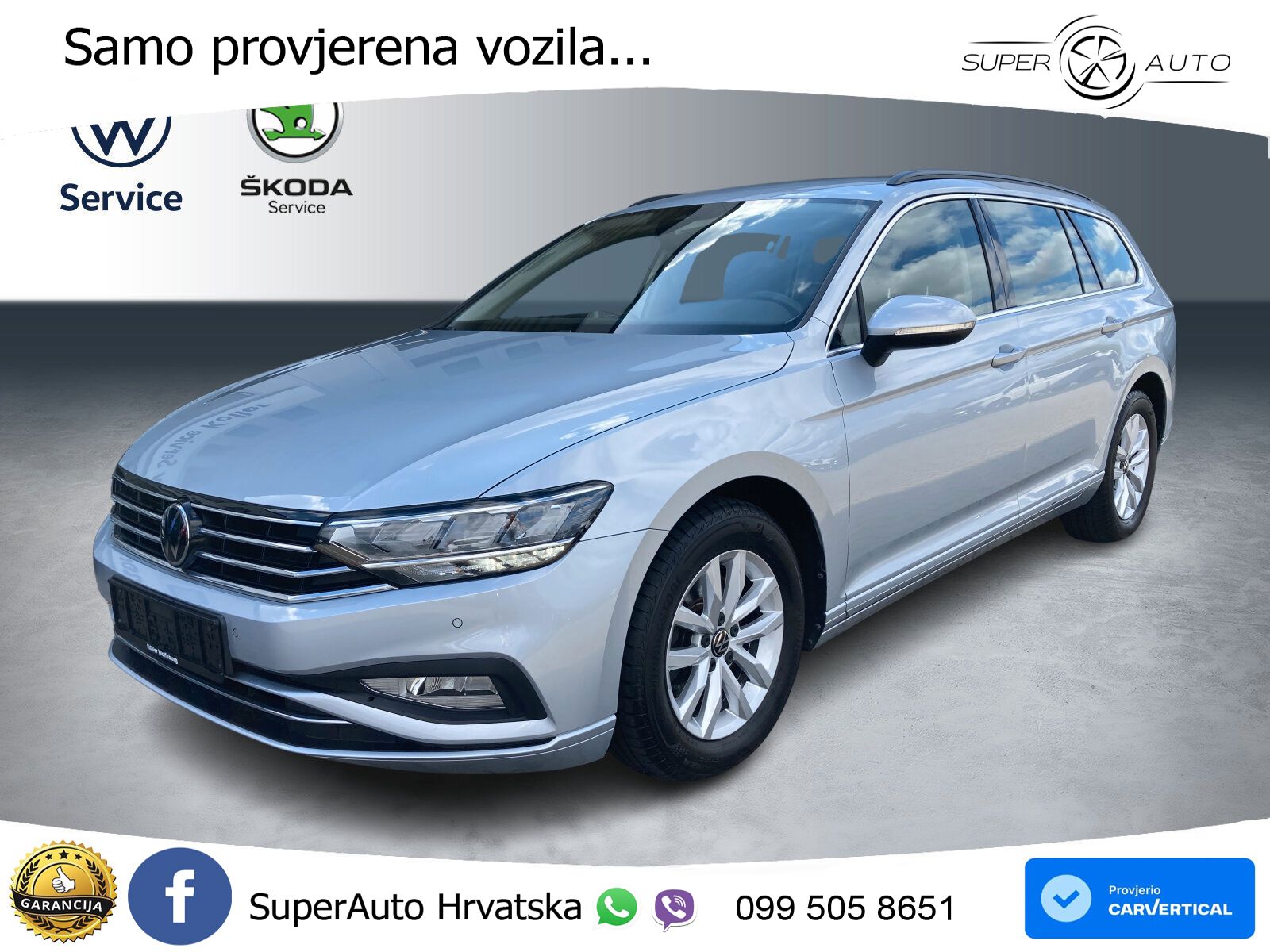 Volkswagen Passat Variant 2.0 TDI (150 KS) DSG Business LED+GR SJED+ACC