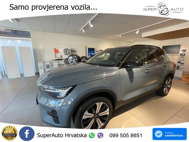Volvo XC40 Recharge Twin 78 kWh 408 KS AWD LED+GR SJED+ACC