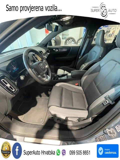 Volvo XC40 Recharge Twin 78 kWh 408 KS AWD LED+GR SJED+ACC