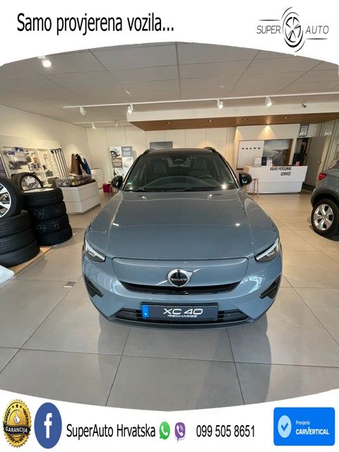 Volvo XC40 Recharge Twin 78 kWh 408 KS AWD LED+GR SJED+ACC