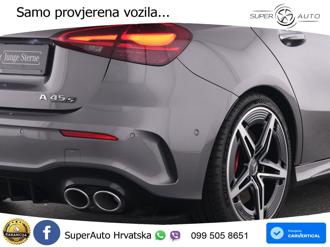 Mercedes-Benz AMG A 45 S 4MATIC+ AMG SPEEDSHIFT DCT 8G
