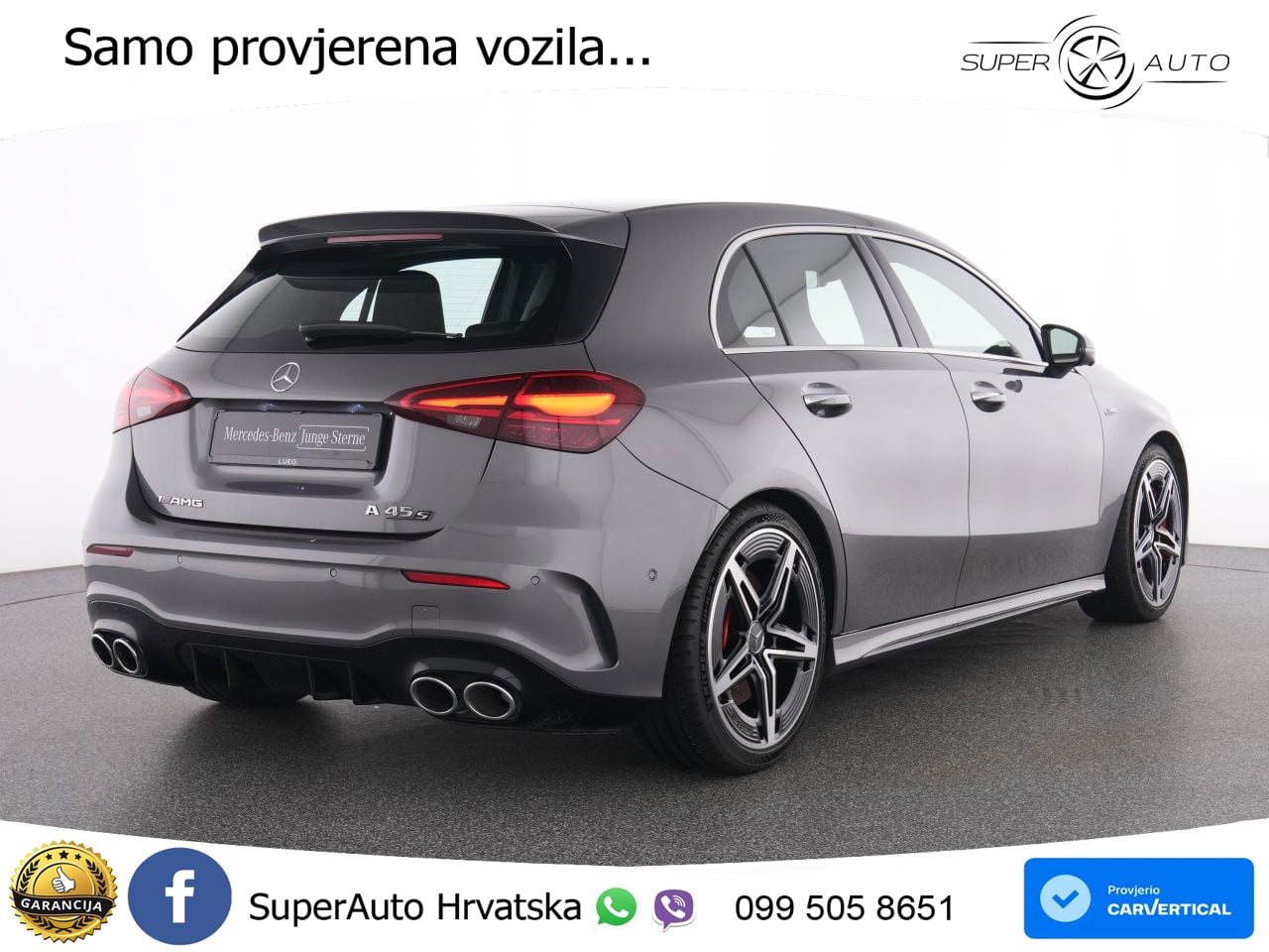 Mercedes-Benz AMG A 45 S 4MATIC+ AMG SPEEDSHIFT DCT 8G