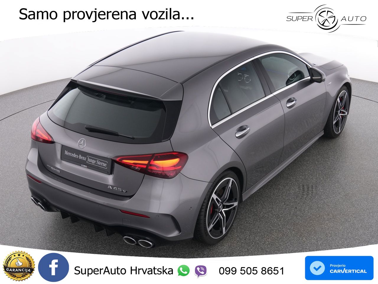 Mercedes-Benz AMG A 45 S 4MATIC+ AMG SPEEDSHIFT DCT 8G