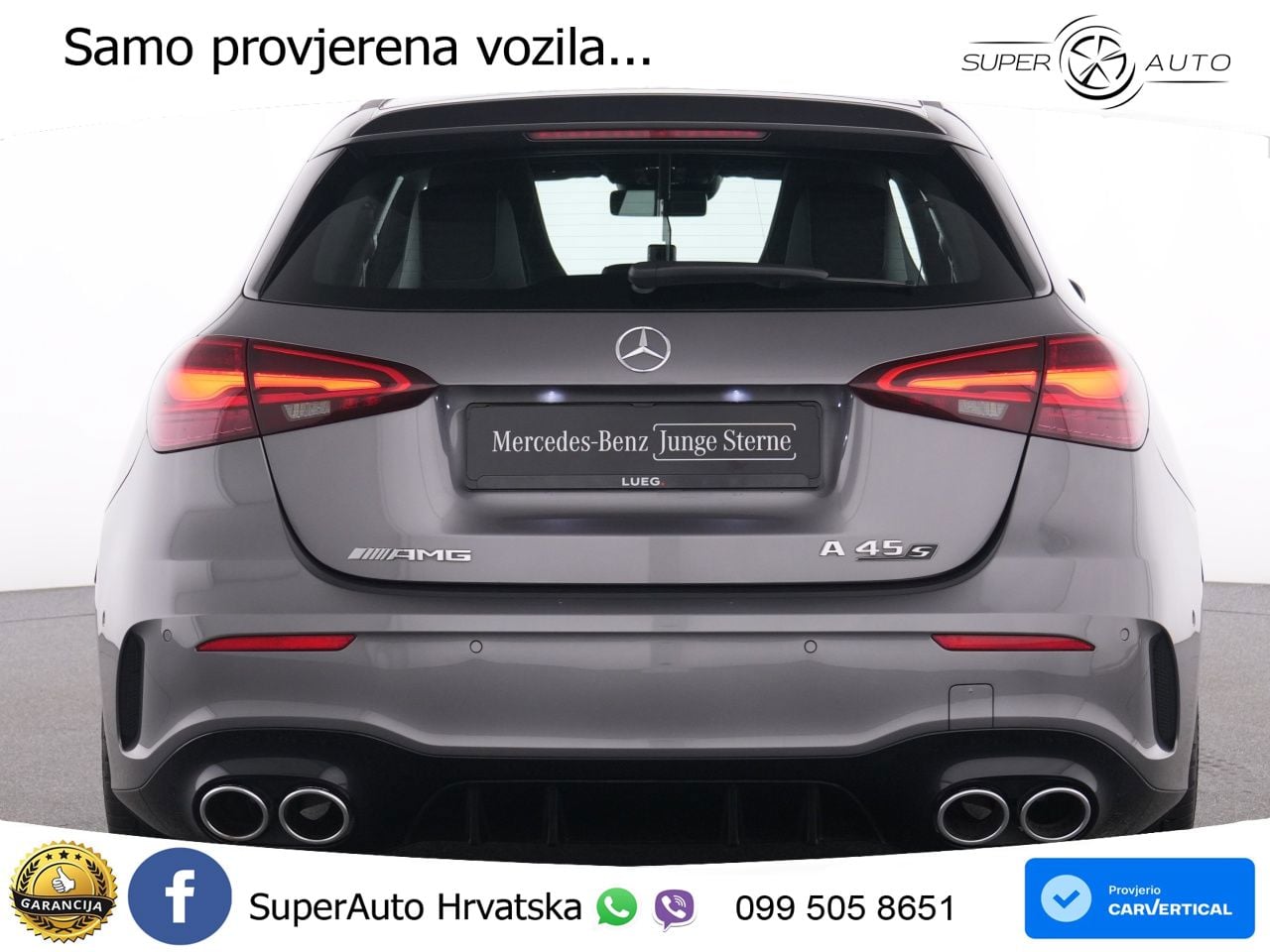 Mercedes-Benz AMG A 45 S 4MATIC+ AMG SPEEDSHIFT DCT 8G