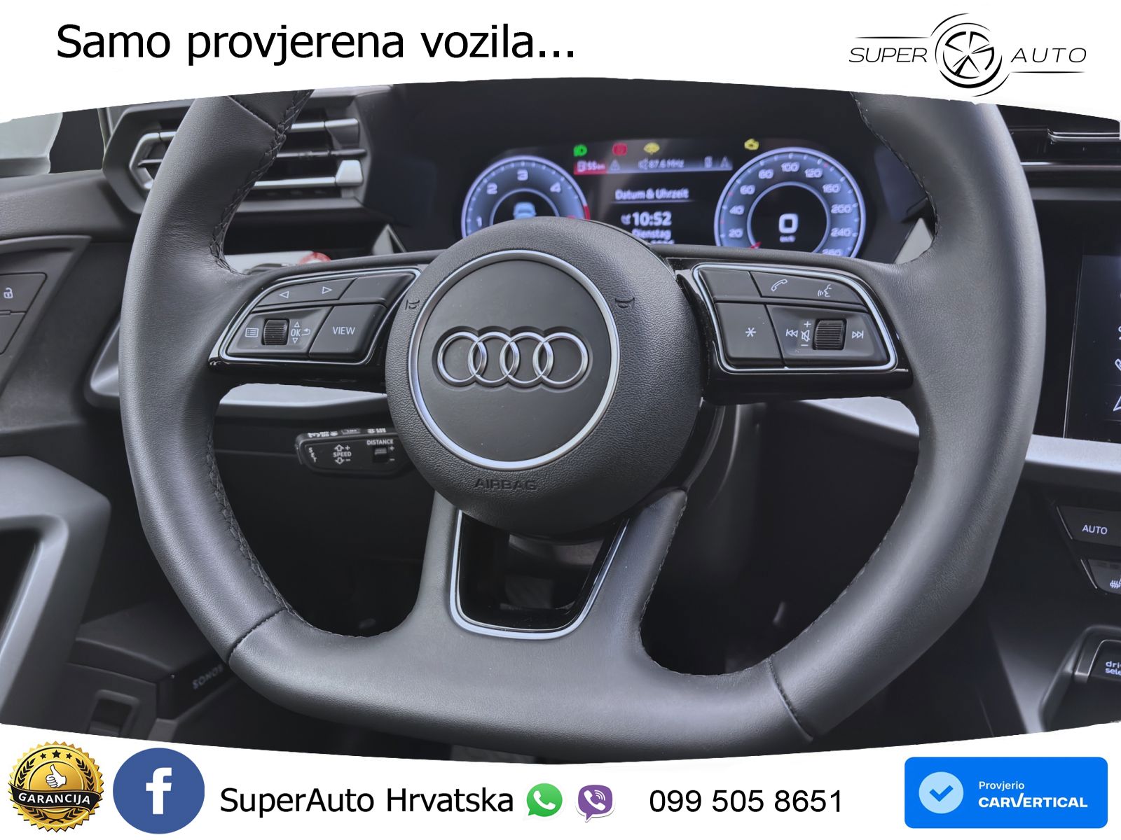 Audi A3 30 TDI (116 KS) advanced LED+GR SJED+ACC