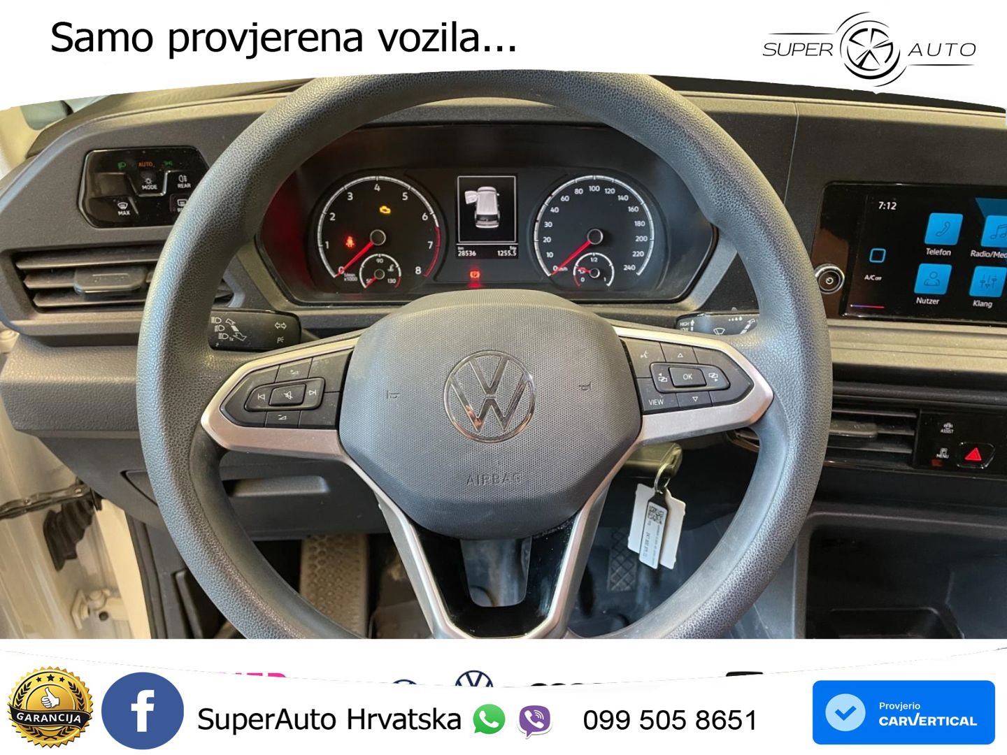 Volkswagen Caddy 1,5 TSI Cargo EcoProfi DAB BT Lichtsensor 114 KS