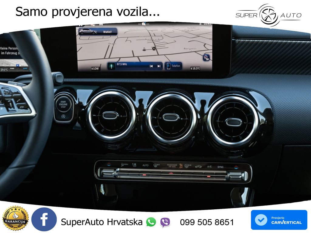 Mercedes-Benz A 180 7G-DCT LED+GR SJED+ACC