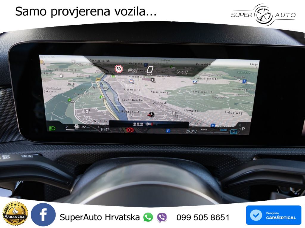Mercedes-Benz A 180 7G-DCT LED+GR SJED+ACC
