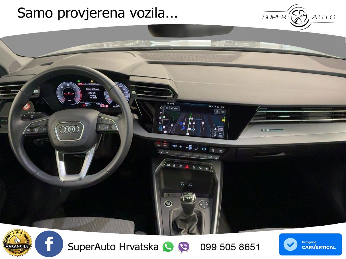Audi A3 30 TDI (116 KS) LED+GR SJED+ACC