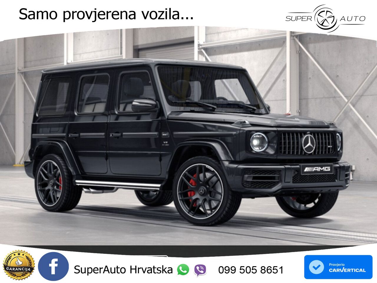 Mercedes AMG G 63 Long V8 (585 KS) 4MATIC 9G-TRONIC AMG SPEEDSHIFT PLUS Superior LED+ACC