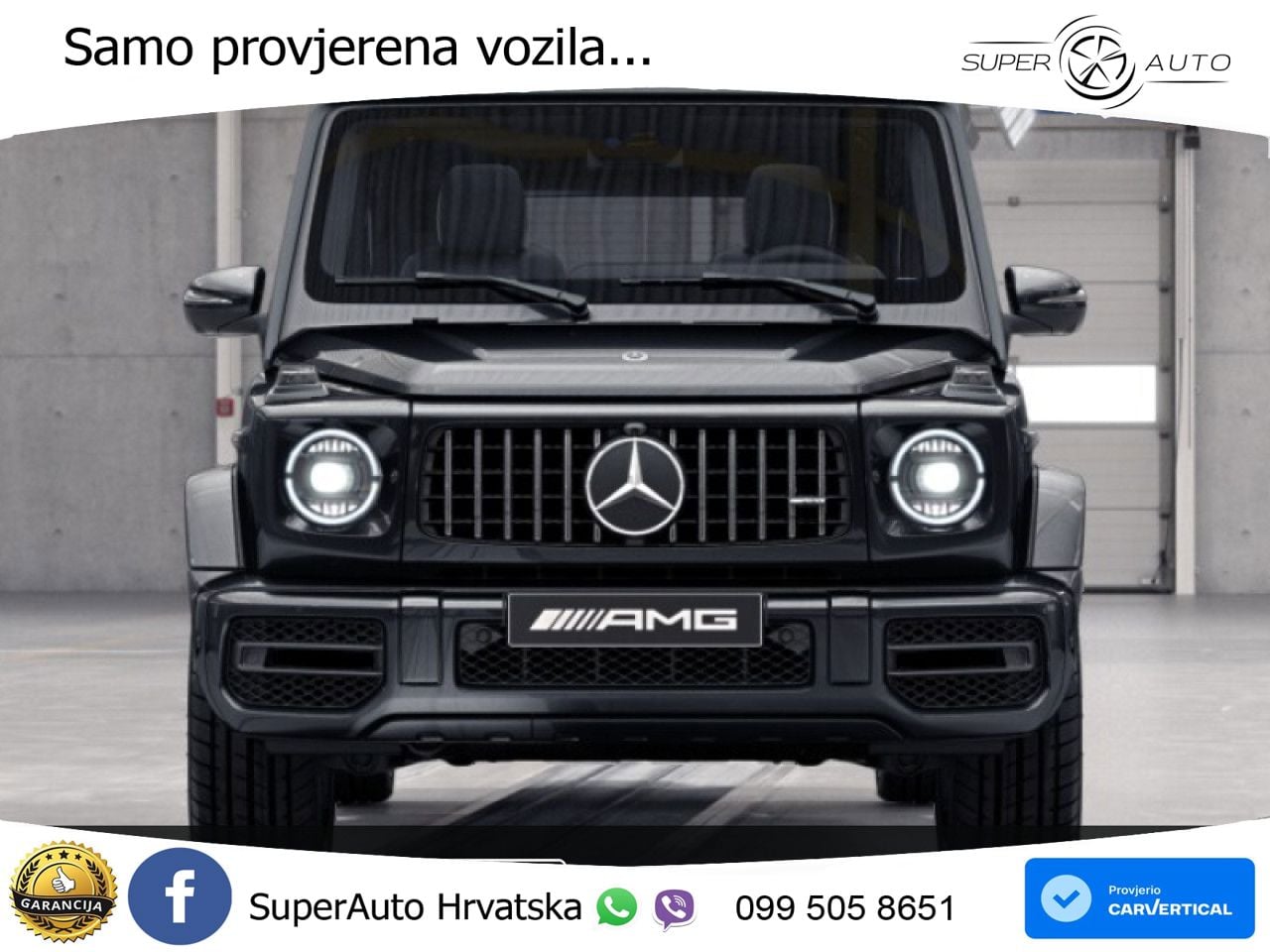 Mercedes AMG G 63 Long V8 (585 KS) 4MATIC 9G-TRONIC AMG SPEEDSHIFT PLUS Superior LED+ACC