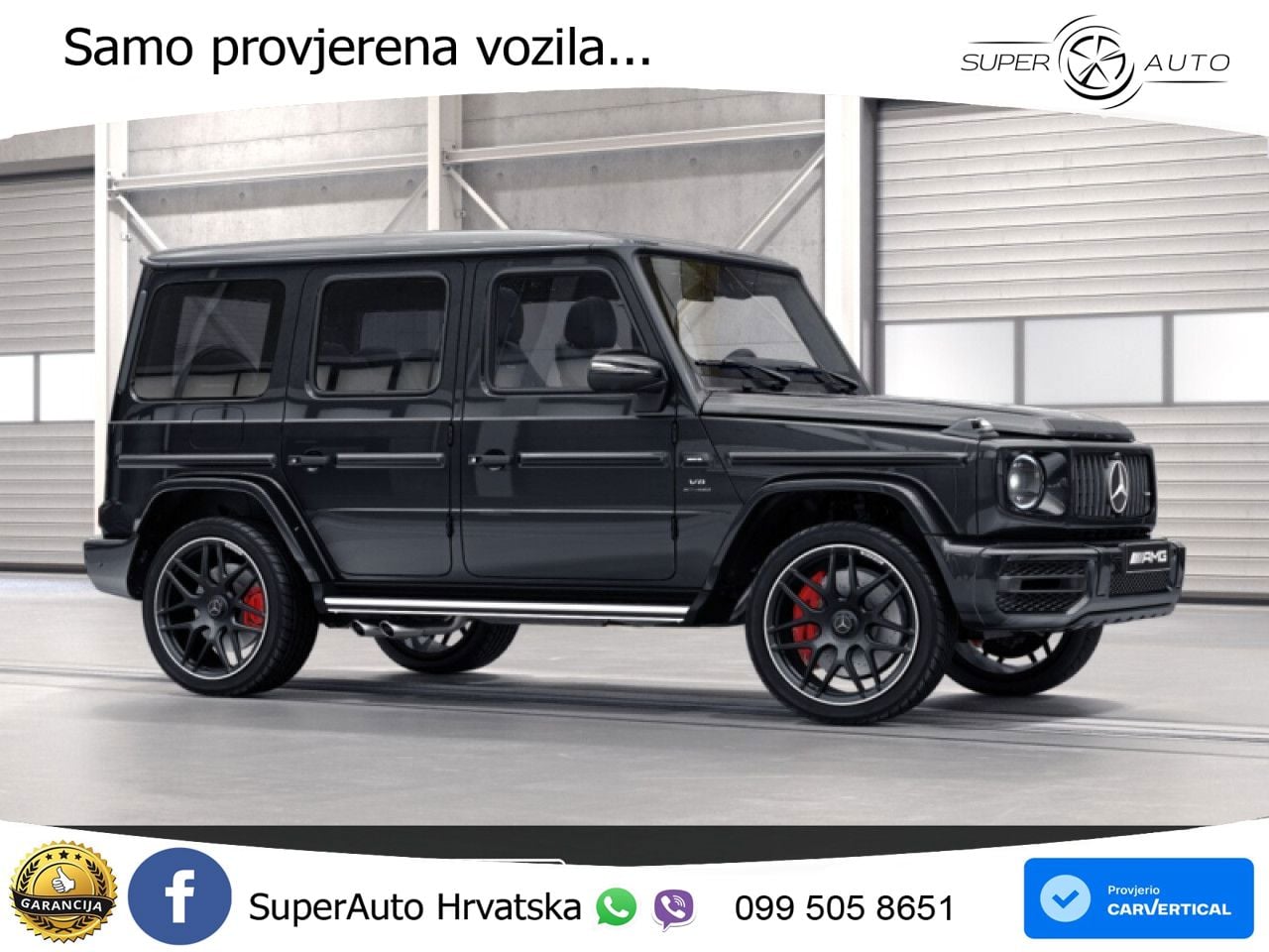 Mercedes AMG G 63 Long V8 (585 KS) 4MATIC 9G-TRONIC AMG SPEEDSHIFT PLUS Superior LED+ACC