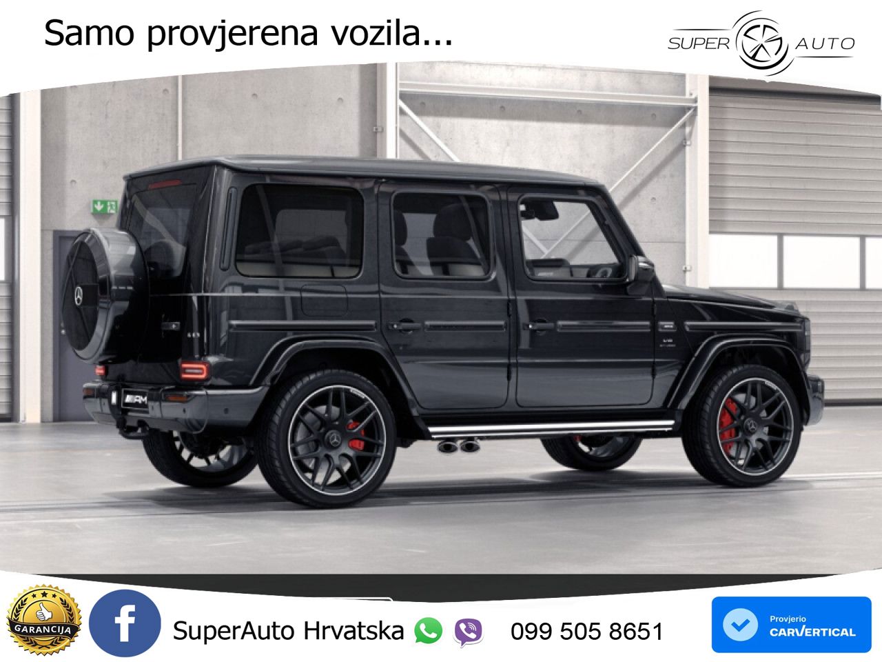 Mercedes AMG G 63 Long V8 (585 KS) 4MATIC 9G-TRONIC AMG SPEEDSHIFT PLUS Superior LED+ACC