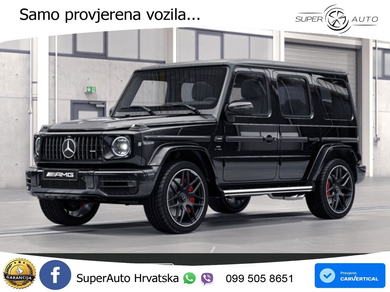 Mercedes AMG G 63 Long V8 (585 KS) 4MATIC 9G-TRONIC AMG SPEEDSHIFT PLUS Superior LED+ACC
