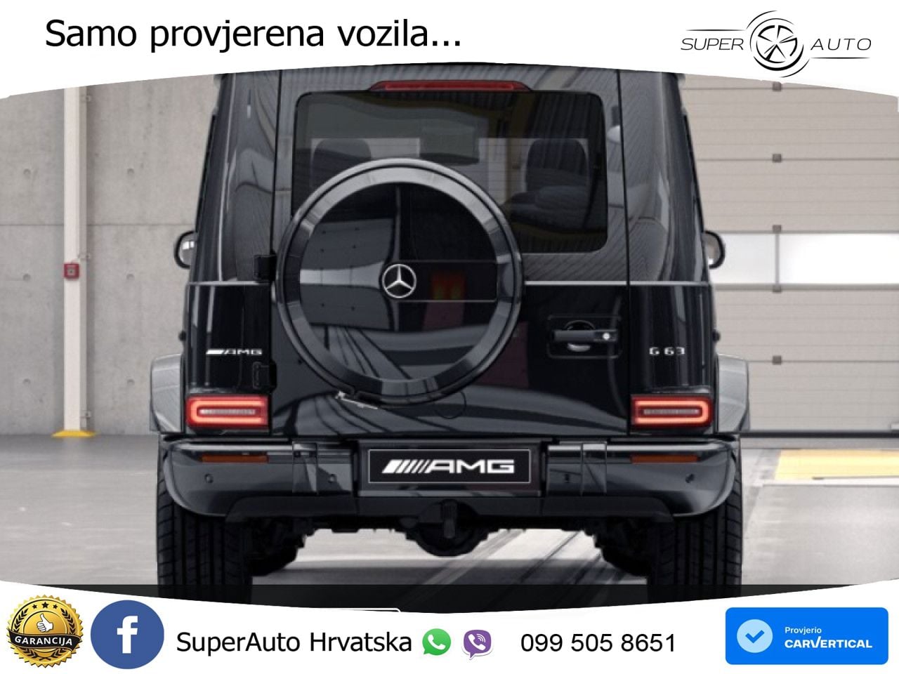 Mercedes AMG G 63 Long V8 (585 KS) 4MATIC 9G-TRONIC AMG SPEEDSHIFT PLUS Superior LED+ACC