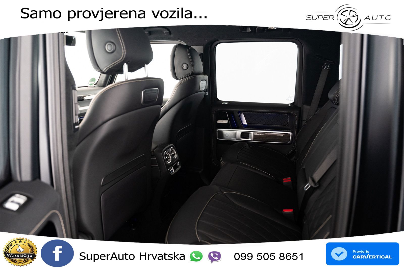 Mercedes AMG G 63 Long V8 (585 KS) 4MATIC 9G-TRONIC AMG SPEEDSHIFT PLUS LED+GR SJED+ACC