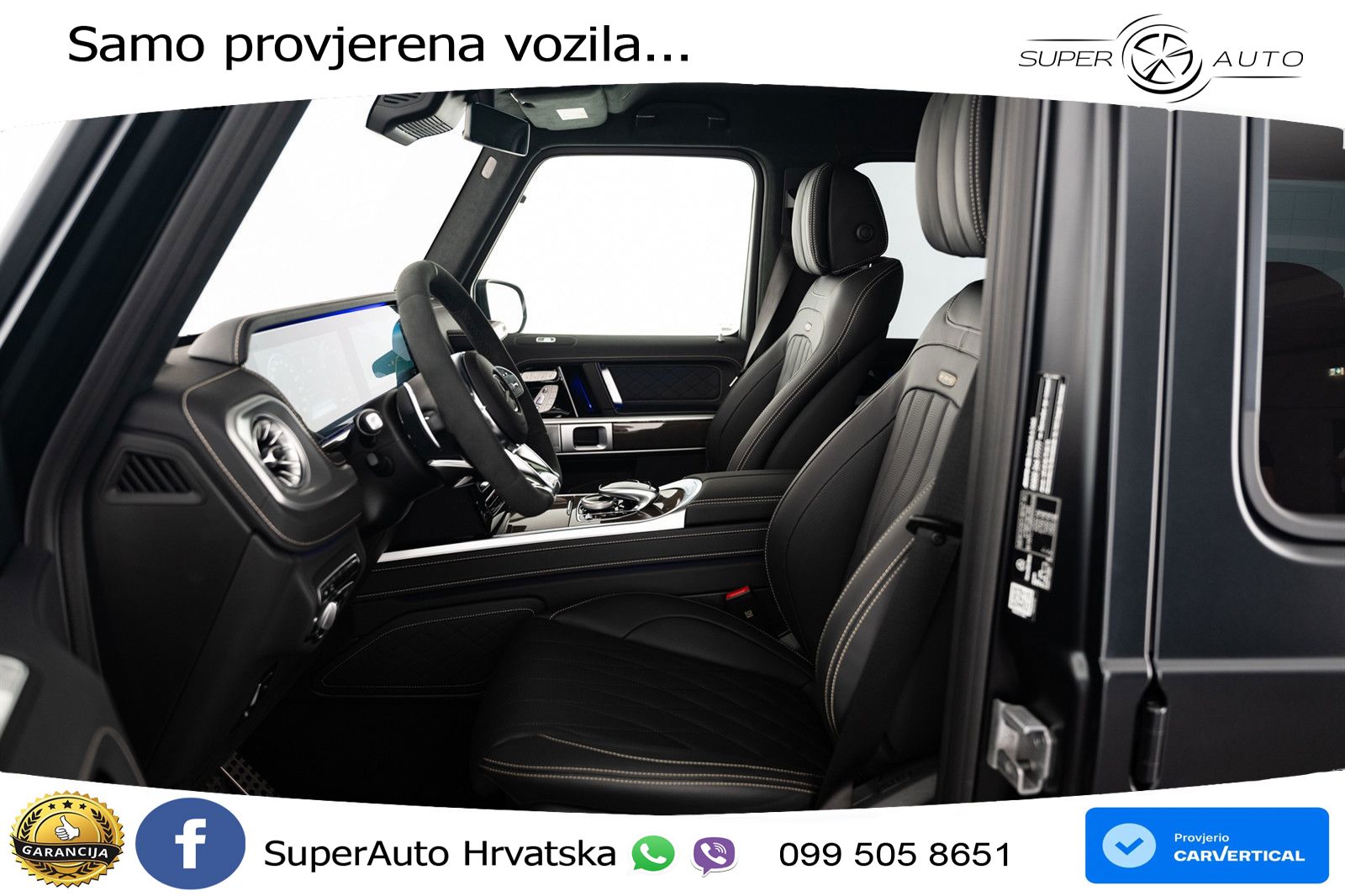 Mercedes AMG G 63 Long V8 (585 KS) 4MATIC 9G-TRONIC AMG SPEEDSHIFT PLUS LED+GR SJED+ACC