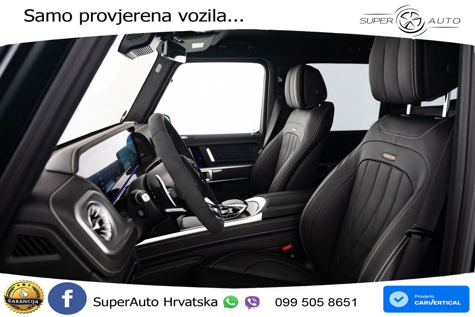 Mercedes AMG G 63 Long V8 (585 KS) 4MATIC 9G-TRONIC AMG SPEEDSHIFT PLUS LED+GR SJED+ACC