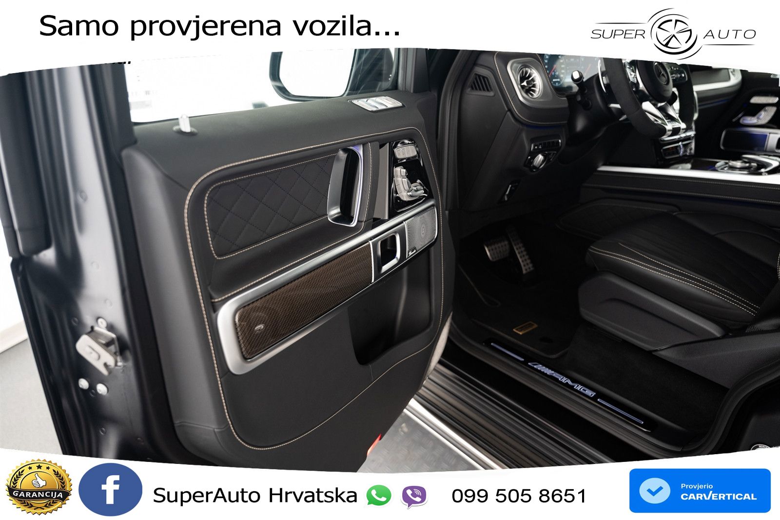 Mercedes AMG G 63 Long V8 (585 KS) 4MATIC 9G-TRONIC AMG SPEEDSHIFT PLUS LED+GR SJED+ACC