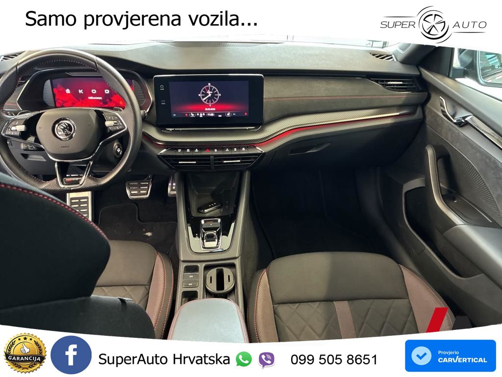 Škoda Octavia Combi RS 2.0 TSI (245 KS) DSG LED+GR SJED+ACC