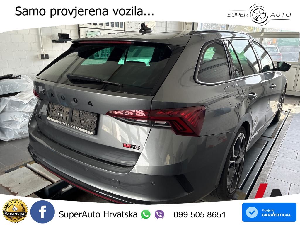Škoda Octavia Combi RS 2.0 TSI (245 KS) DSG LED+GR SJED+ACC