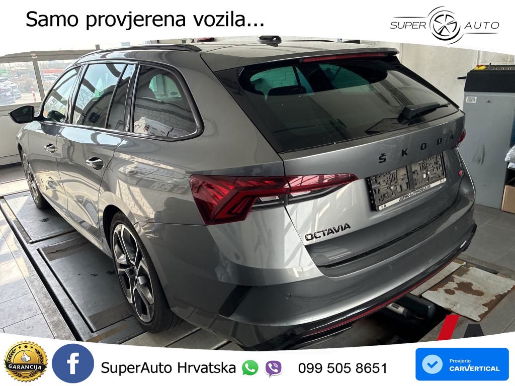Škoda Octavia Combi RS 2.0 TSI (245 KS) DSG LED+GR SJED+ACC