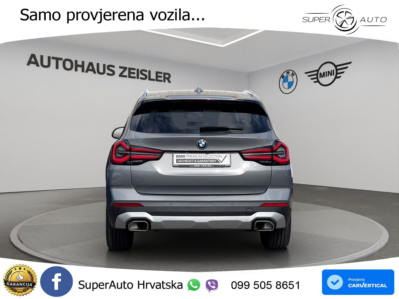 BMW X3 30i xDrive Steptronic LED+GR SJED+ACC