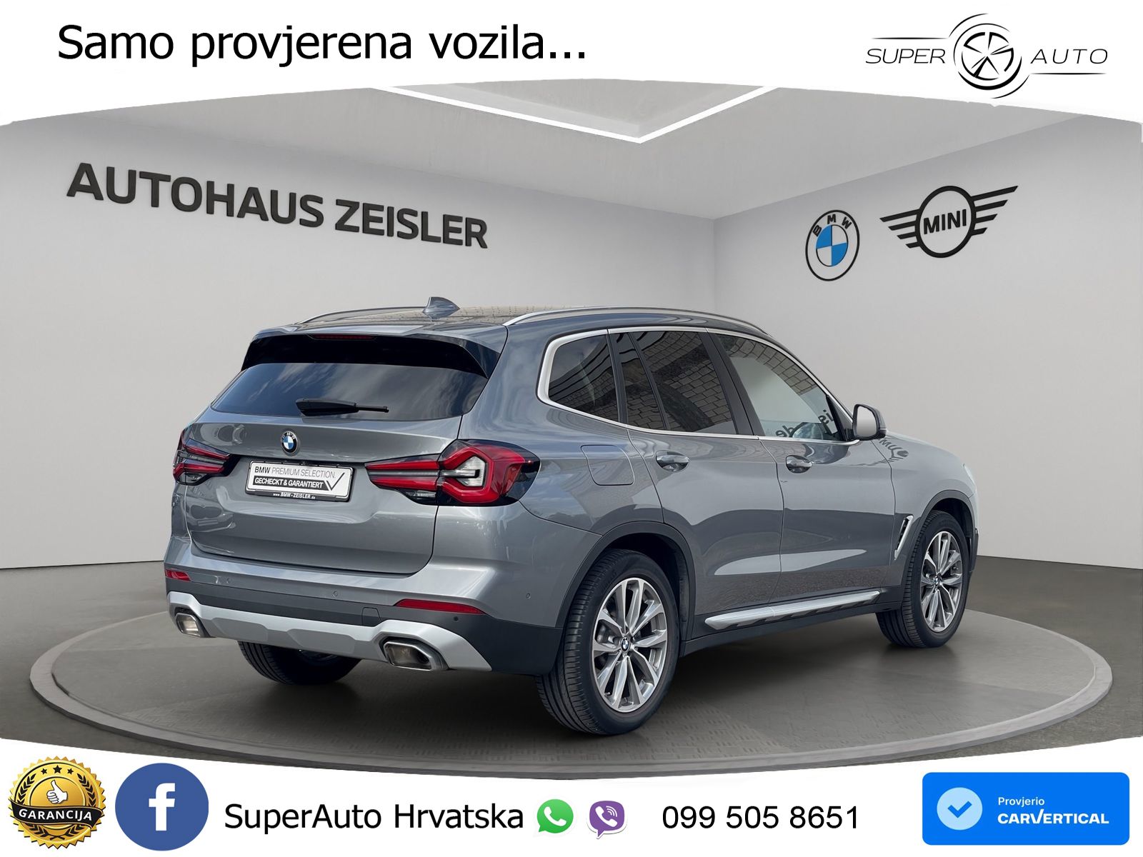 BMW X3 30i xDrive Steptronic LED+GR SJED+ACC