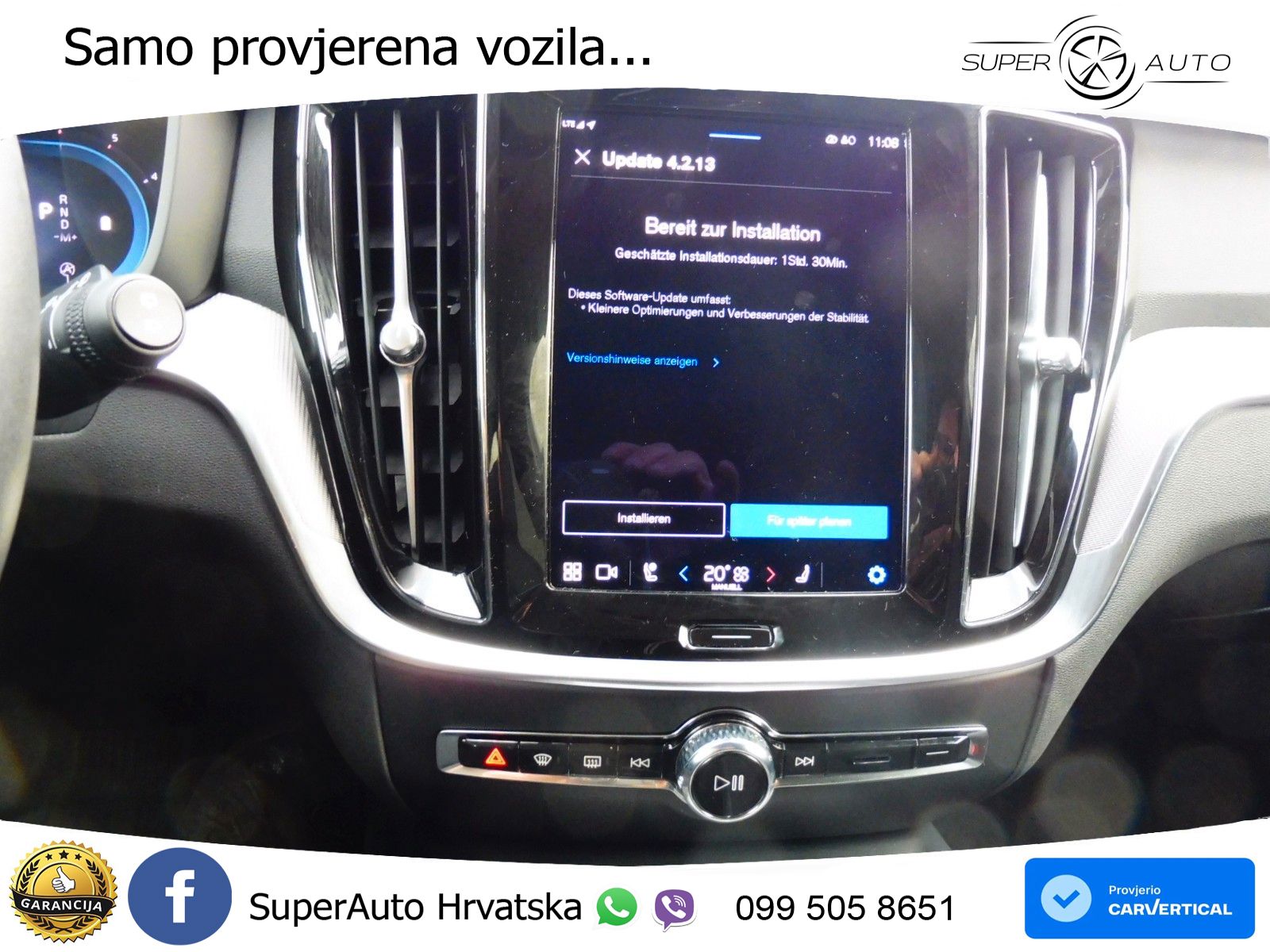 Volvo V60 2.0 B4 Diesel Geartronic LED+GR SJED+ACC