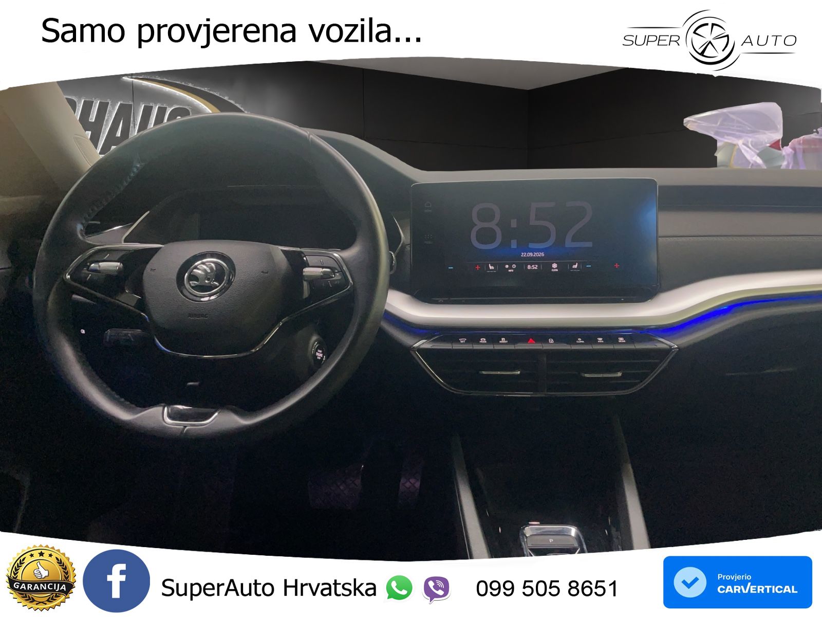 Škoda Octavia Combi 2.0 TDI (150 KS) DSG LED+GR SJED+ACC