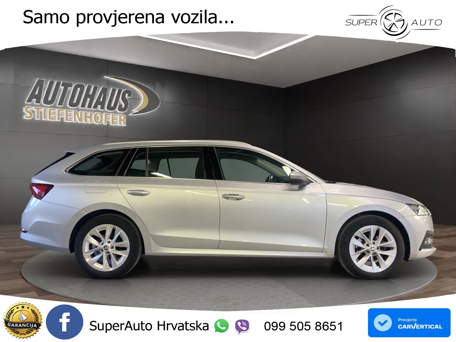 Škoda Octavia Combi 2.0 TDI (150 KS) DSG LED+GR SJED+ACC