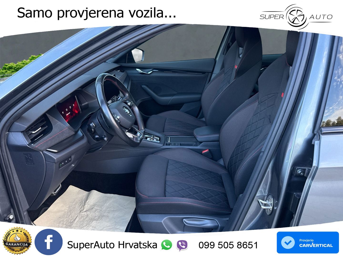 Škoda Octavia Combi RS 2.0 TSI (245 KS) DSG LED+GR SJED+ACC