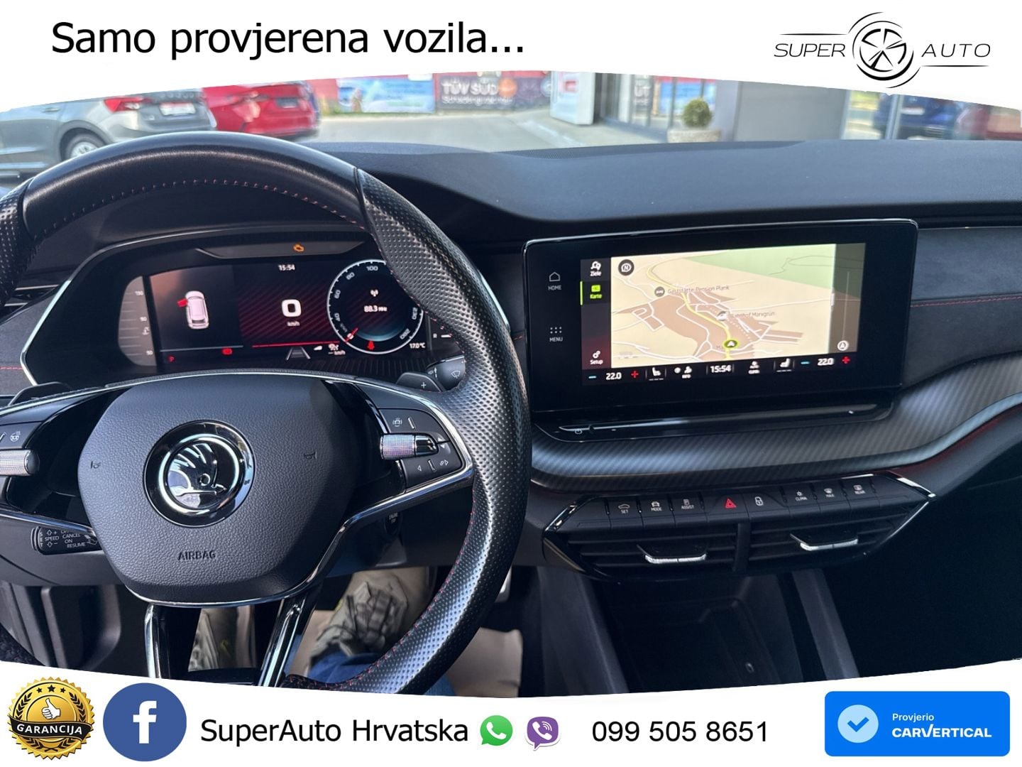 Škoda Octavia Combi RS 2.0 TSI (245 KS) DSG LED+GR SJED+ACC