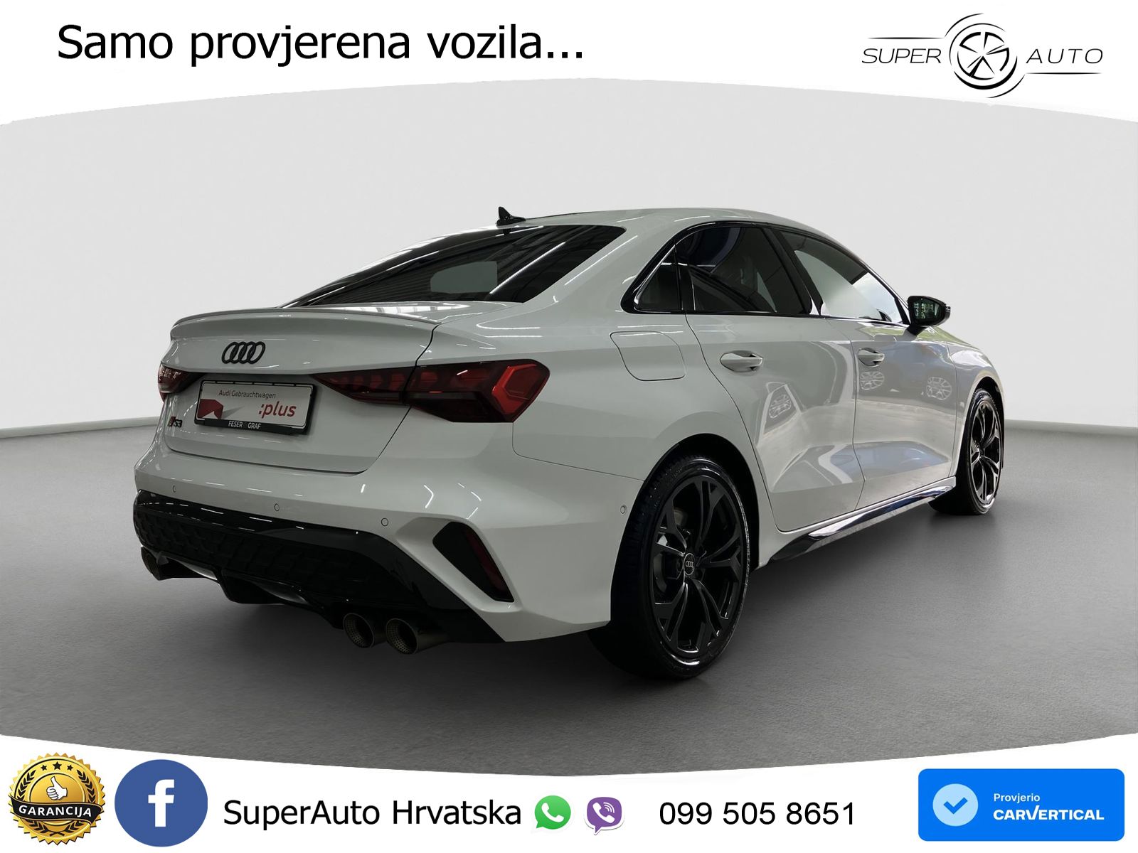 Audi S3 Limuzina 2.0 TFSI (333 KS) quattro S tronic
