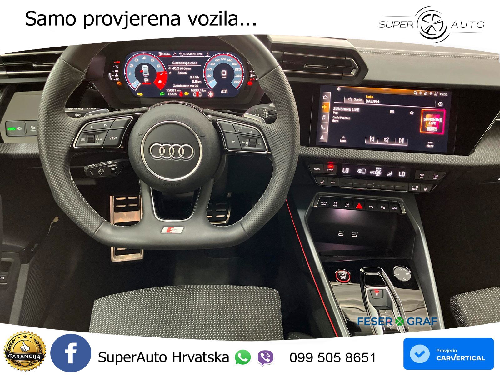 Audi S3 Limuzina 2.0 TFSI (333 KS) quattro S tronic