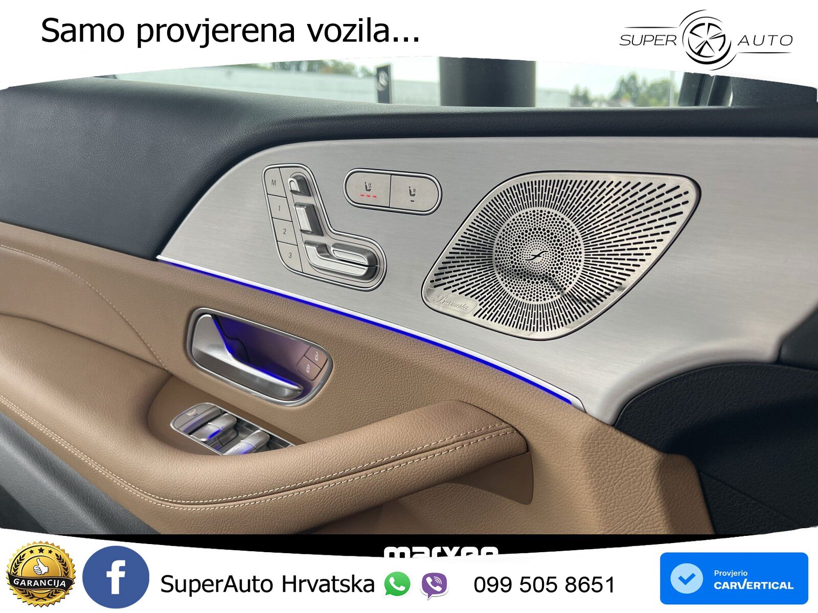 Mercedes GLE 450d (367 KS) EQ Boost 4MATIC 9G-TRONIC ZRAČNI+ACC+GR SJED+360+PANO