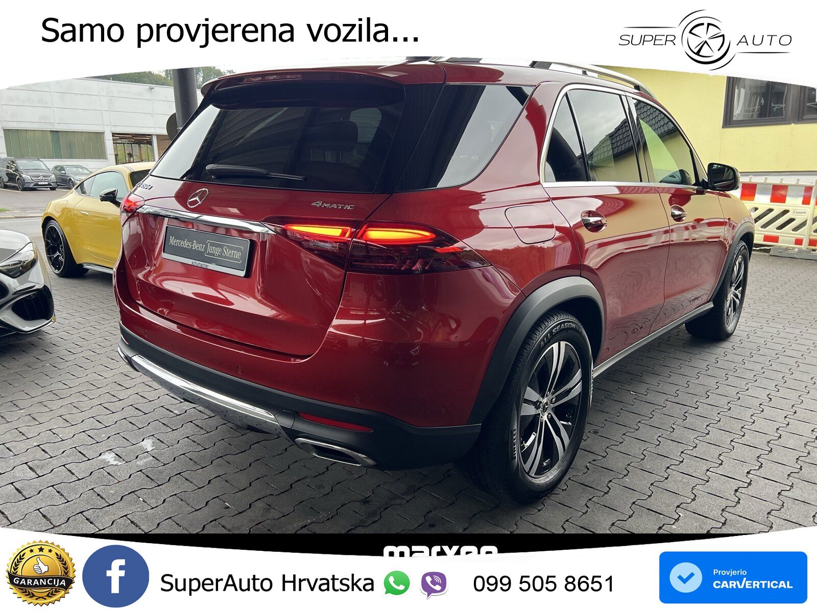 Mercedes GLE 450d (367 KS) EQ Boost 4MATIC 9G-TRONIC ZRAČNI+ACC+GR SJED+360+PANO