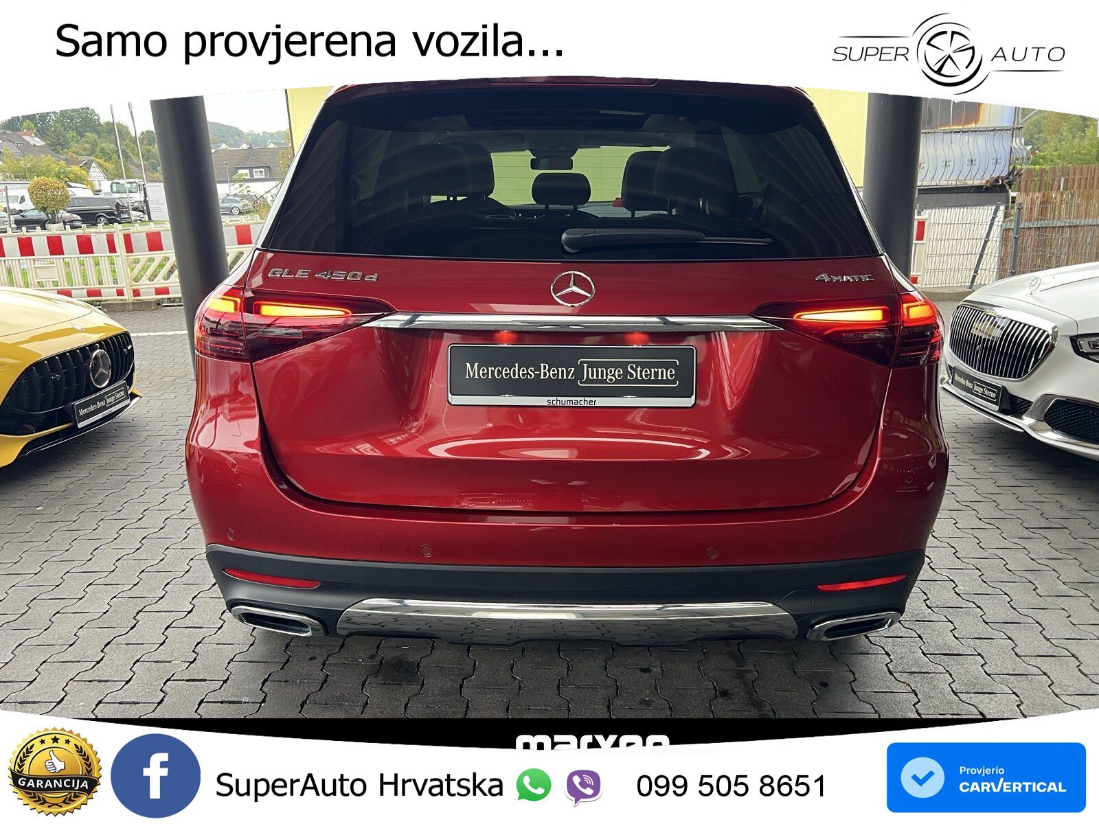 Mercedes GLE 450d (367 KS) EQ Boost 4MATIC 9G-TRONIC ZRAČNI+ACC+GR SJED+360+PANO