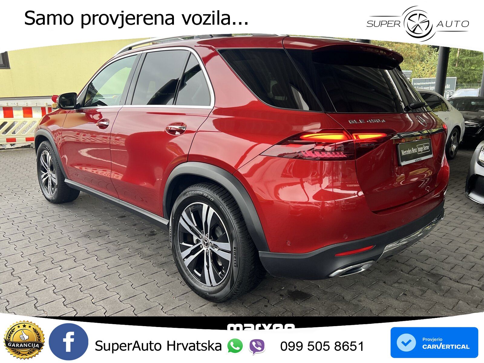 Mercedes GLE 450d (367 KS) EQ Boost 4MATIC 9G-TRONIC ZRAČNI+ACC+GR SJED+360+PANO