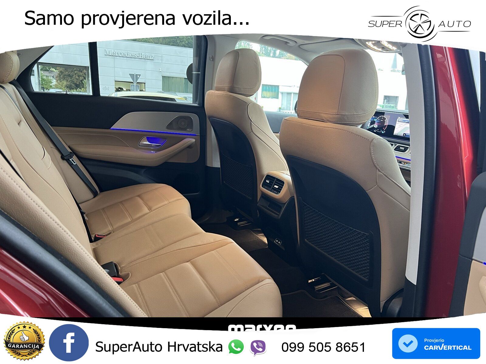 Mercedes GLE 450d (367 KS) EQ Boost 4MATIC 9G-TRONIC ZRAČNI+ACC+GR SJED+360+PANO