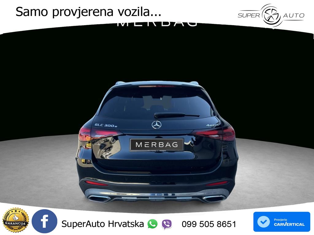 Mercedes GLC 300e (313 KS) 4MATIC 9G-TRONIC ACC+GR SJED+360+PANO